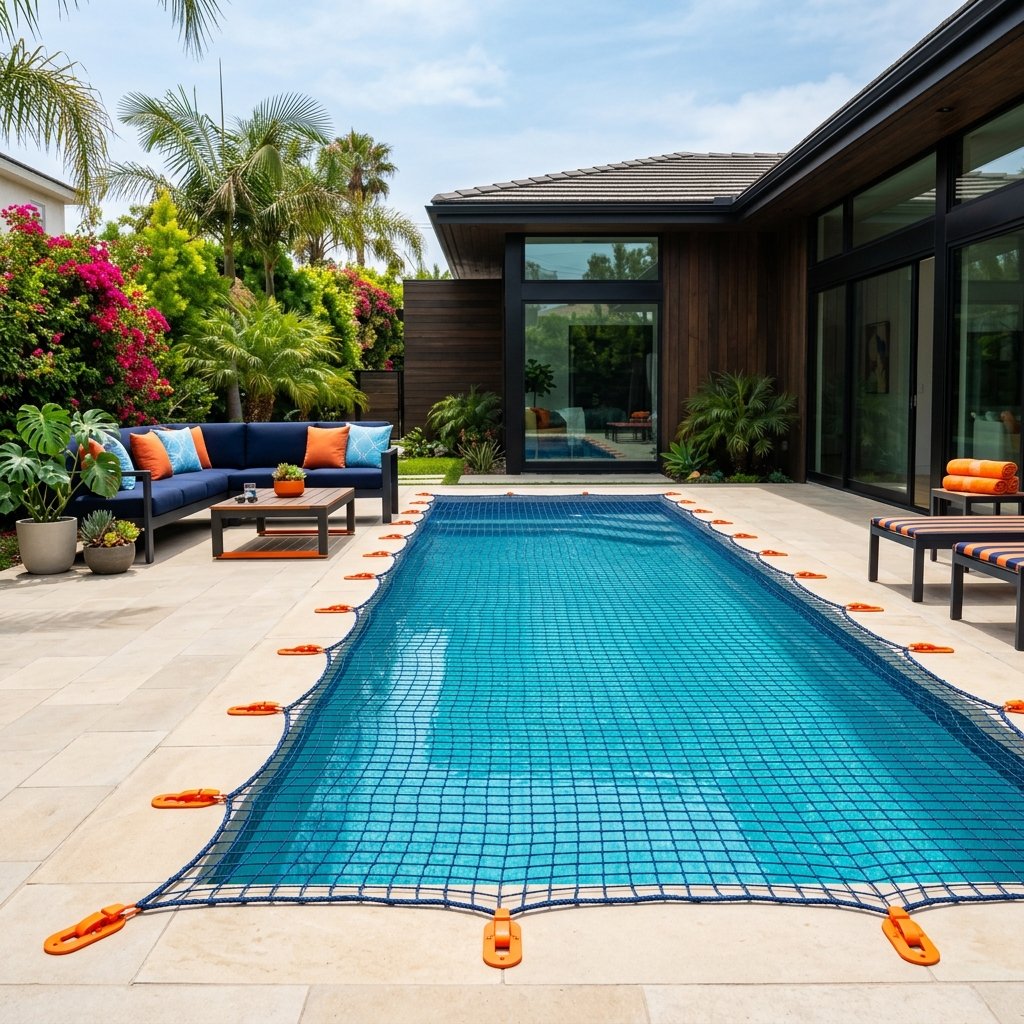 Swimming Pool Safety Nets Installation 2